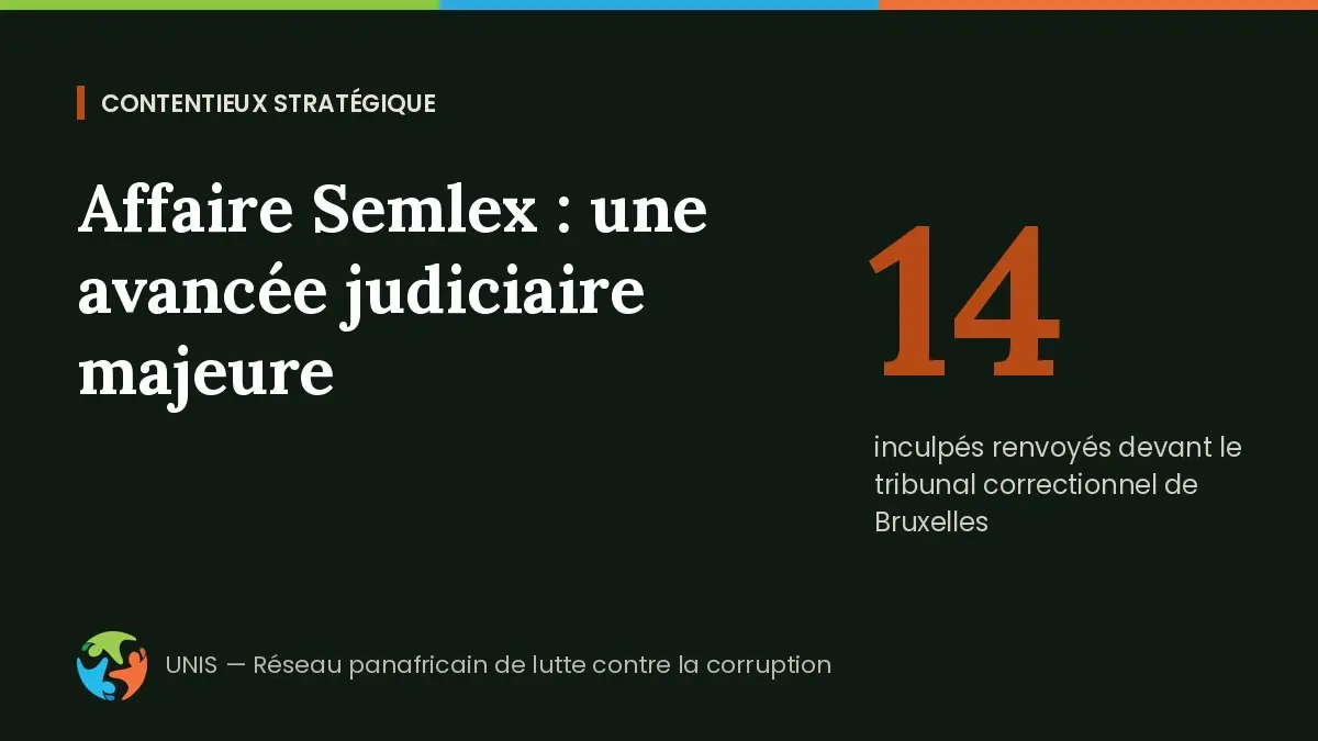 Affaire Semlex&nbsp;: une avancée judiciaire majeure après la mobilisation des parties civiles