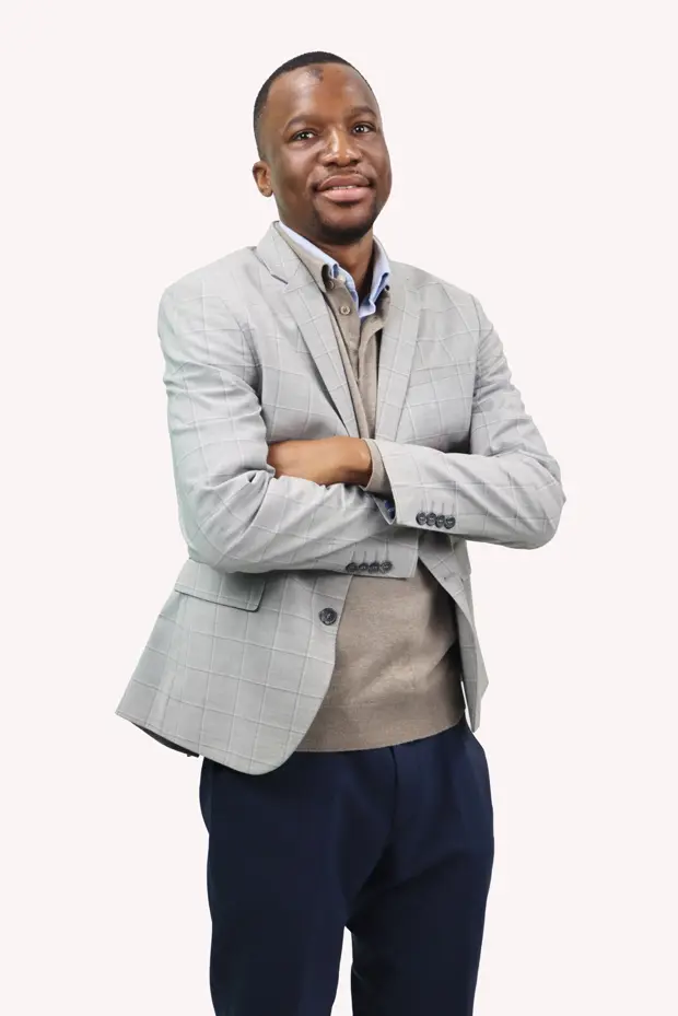 Portrait de Jimmy Kande, président d'UNIS